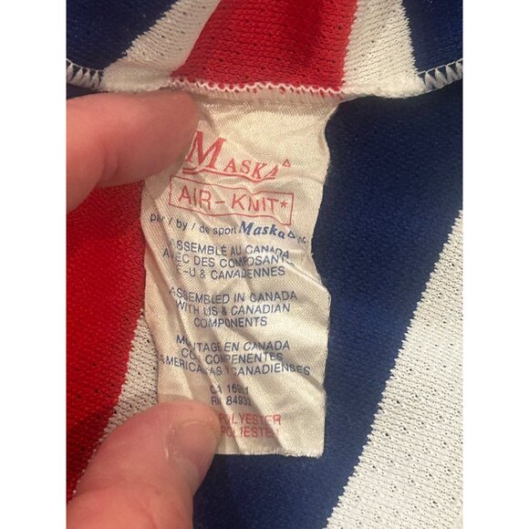 Vintage 1990's CCM Maska New York Rangers Brian Leetch #2 NHL Jersey Men's Small - Picture 9 of 9